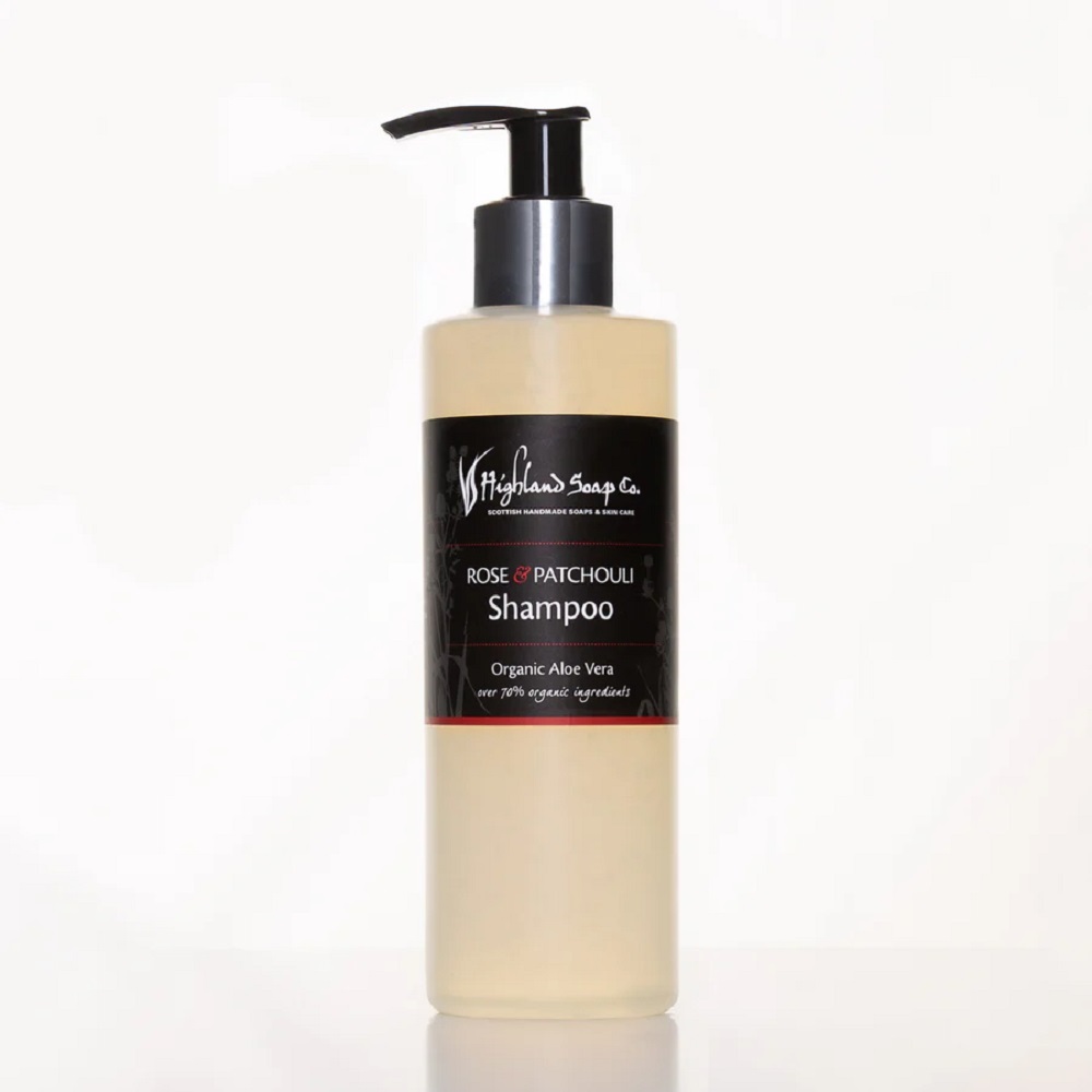 The Highland Soap Company Shampoo Rose & Patchouli 250ml