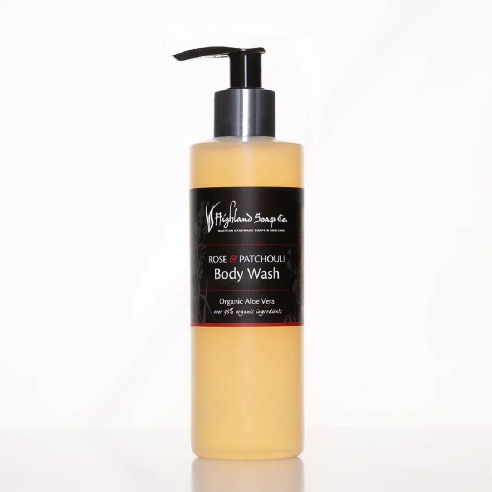 The Highland Soap Company Duschgel Rose & Patchouli 250ml