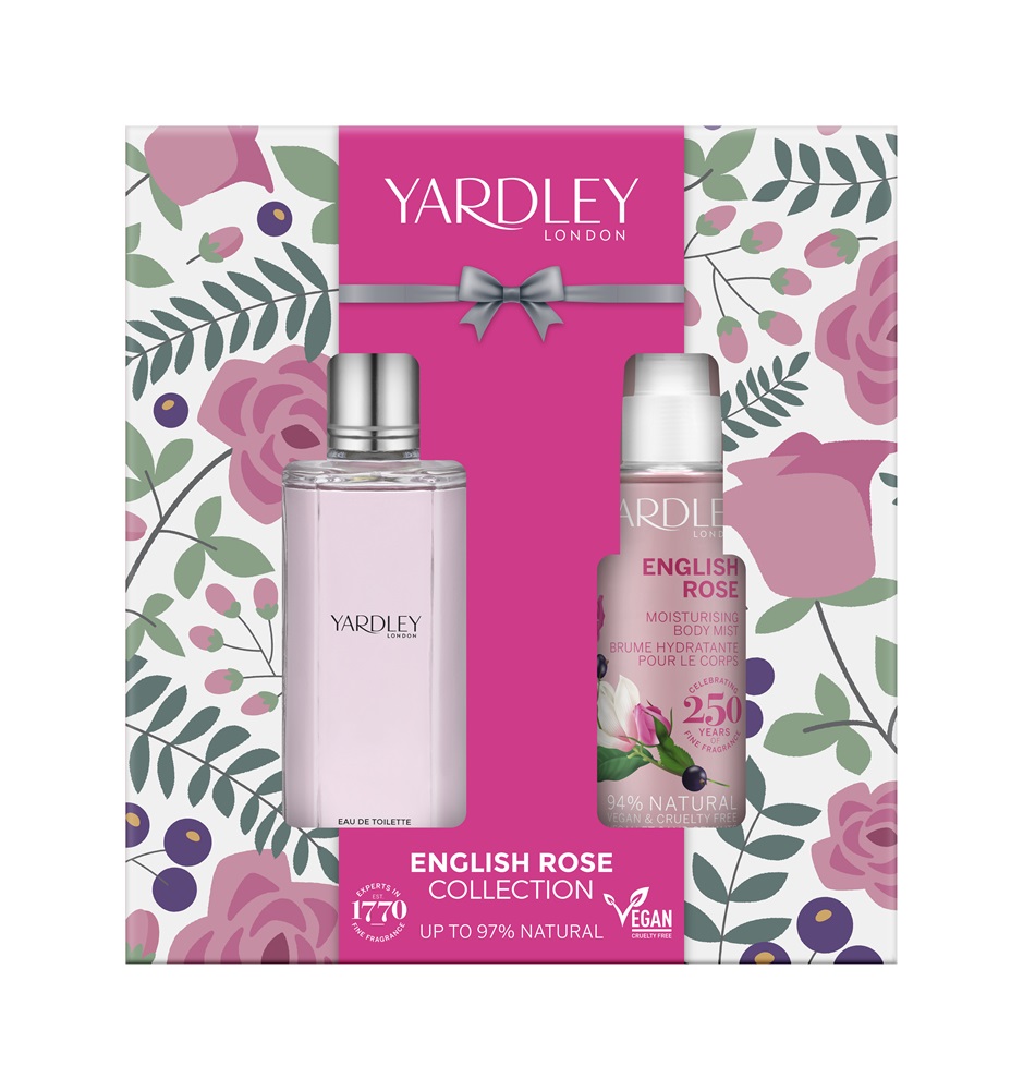 Yardley London Duft-Set English Rose 2-teilig