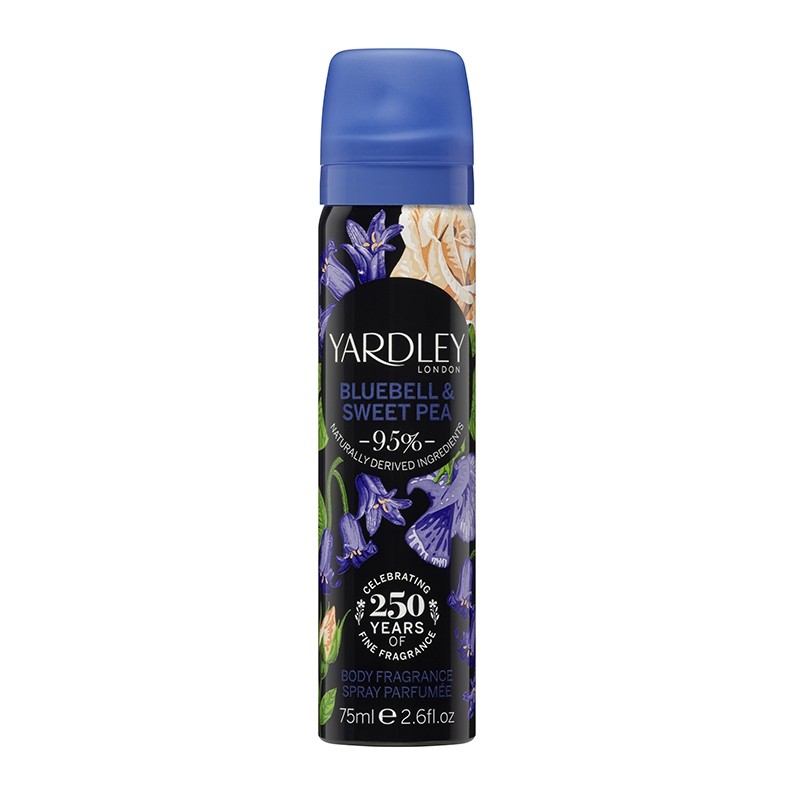 Yardley London Deospray Bluebell & Sweet Pea 75ml