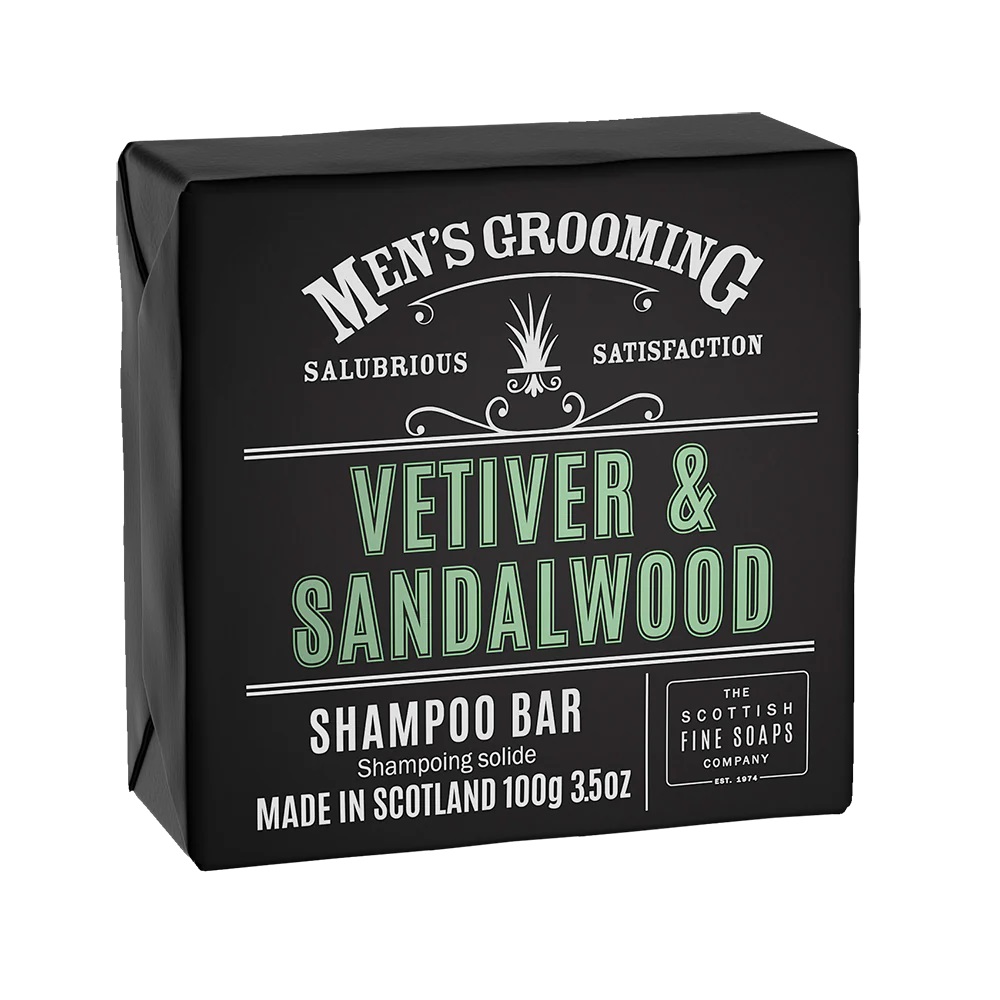 Scottish Fine Soaps Haarseife Vetiver & Sandalwood 100g