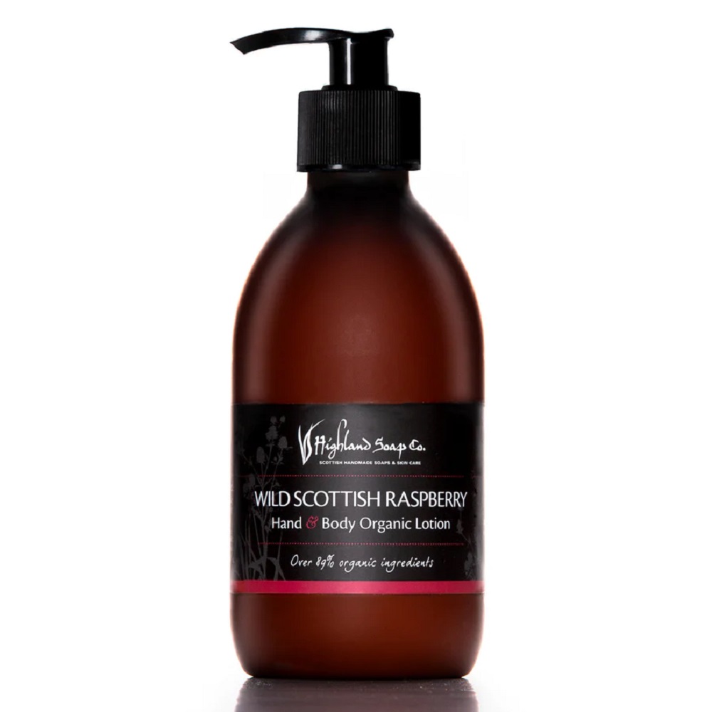 The Highland Soap Company Hand- & Körperlotion Wild Scottish Raspberry 300ml