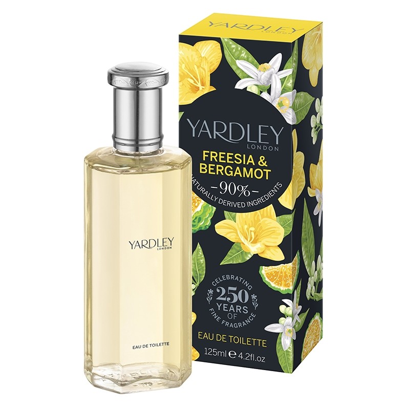 Yardley London Eau de Toilette Freesia & Bergamot 125ml