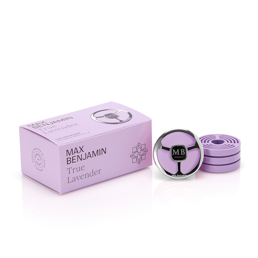 Max Benjamin Auto-Duftspender Geschenkset True Lavender