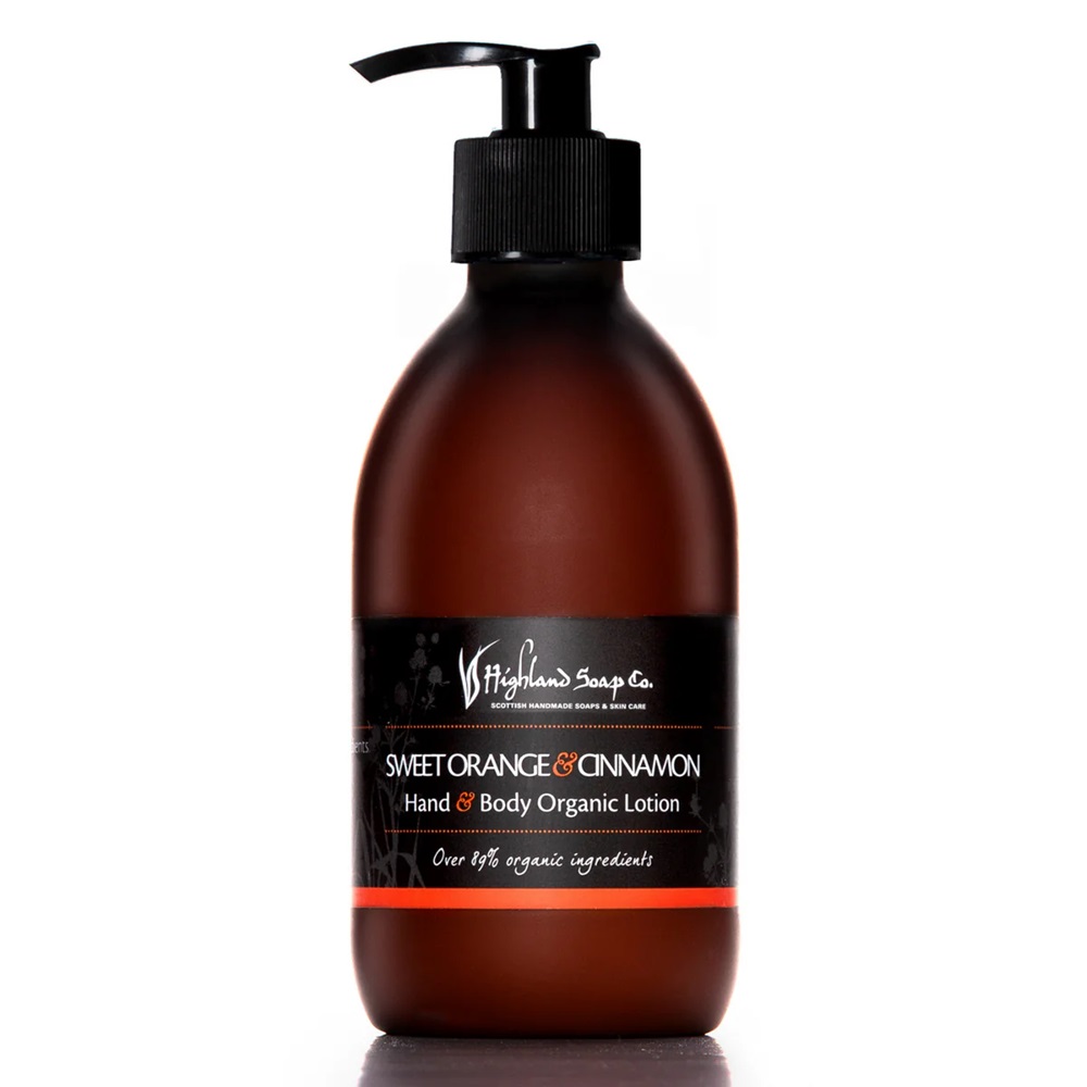 The Highland Soap Company Hand- & Körperlotion Sweet Orange & Cinnamon 300ml