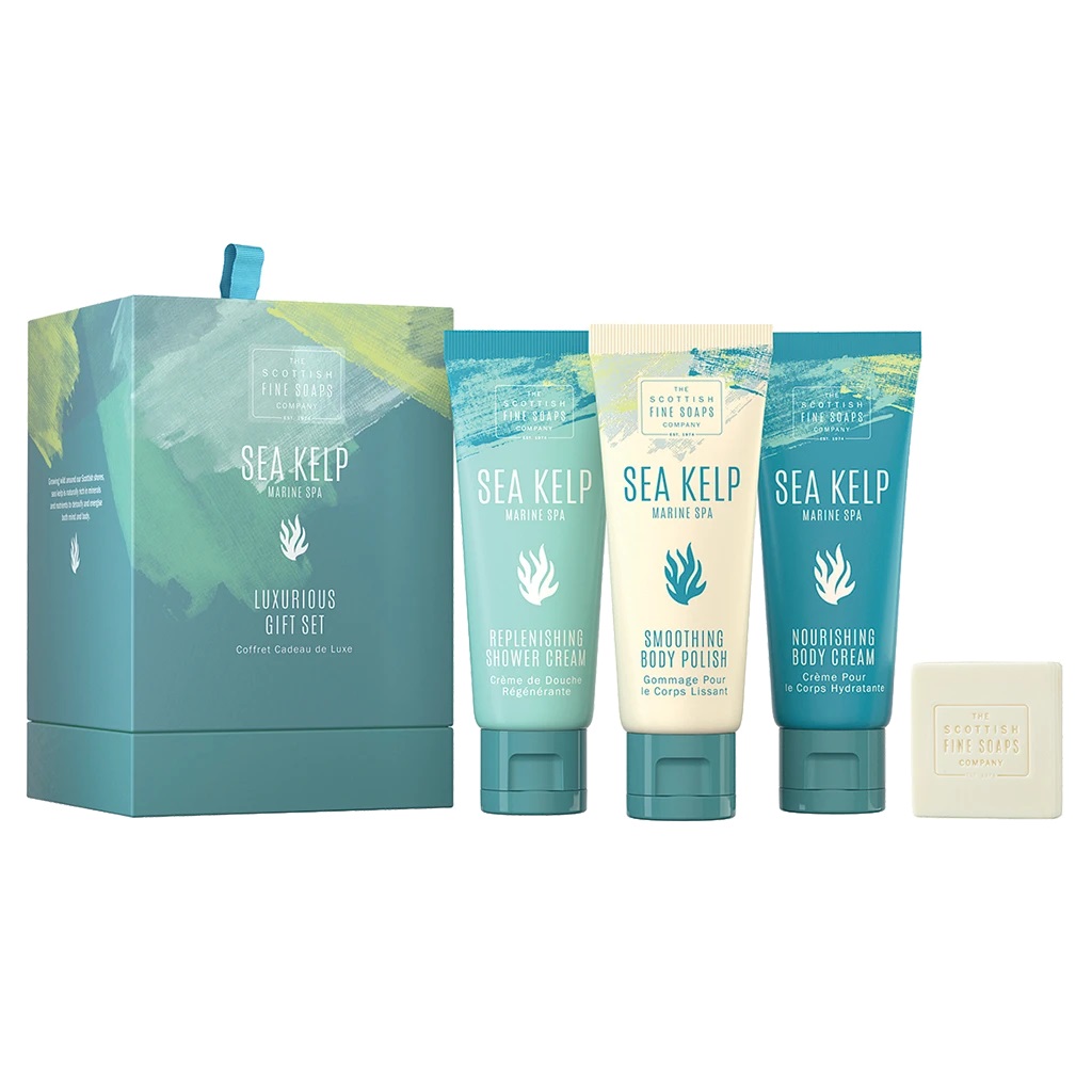 Scottish Fine Soaps Geschenkset Sea Kelp - Marine Spa 4-teilig