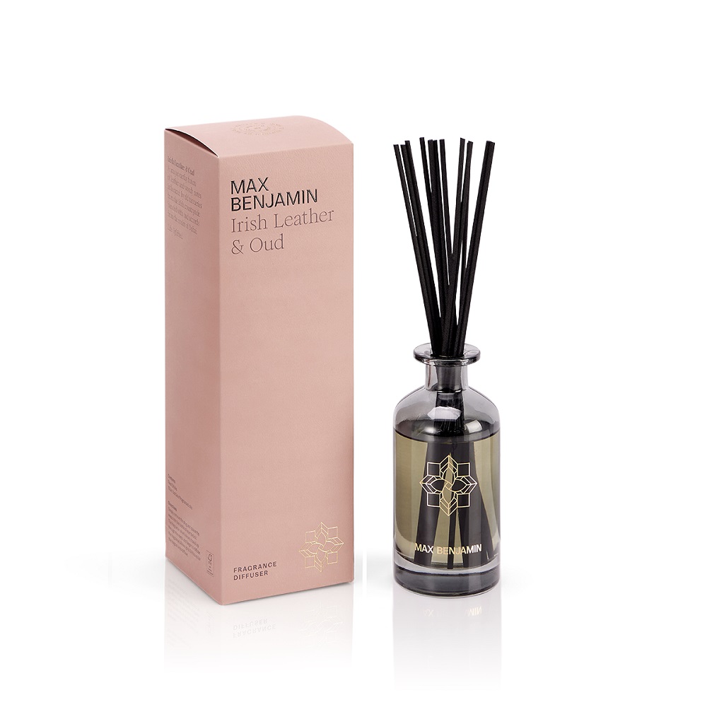 Max Benjamin Diffuser Irish Leather & Oud 150ml