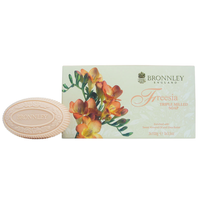 Bronnley Gästeseife Freesia 3 x 100g