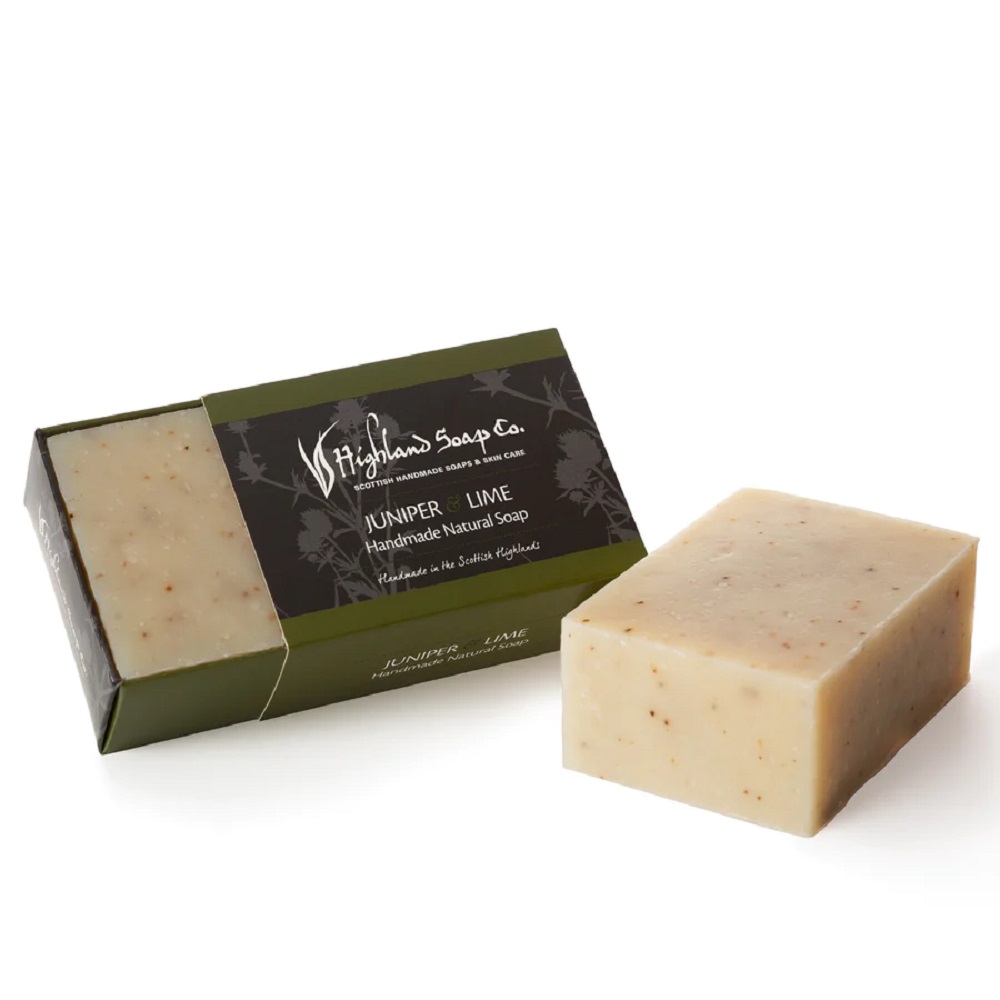 The Highland Soap Company Seife Juniper & Lime 190g