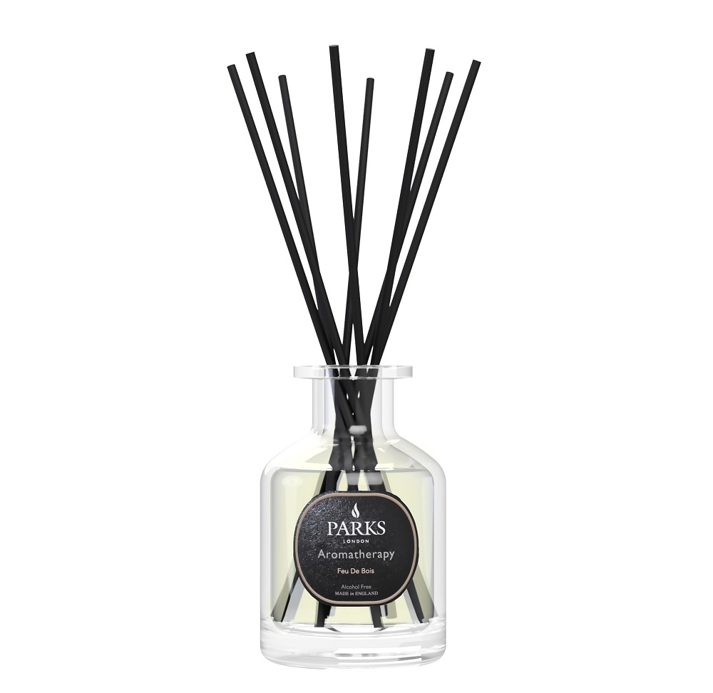 Parks London Diffuser AROMATHERAPY Feu de Bois 100ml