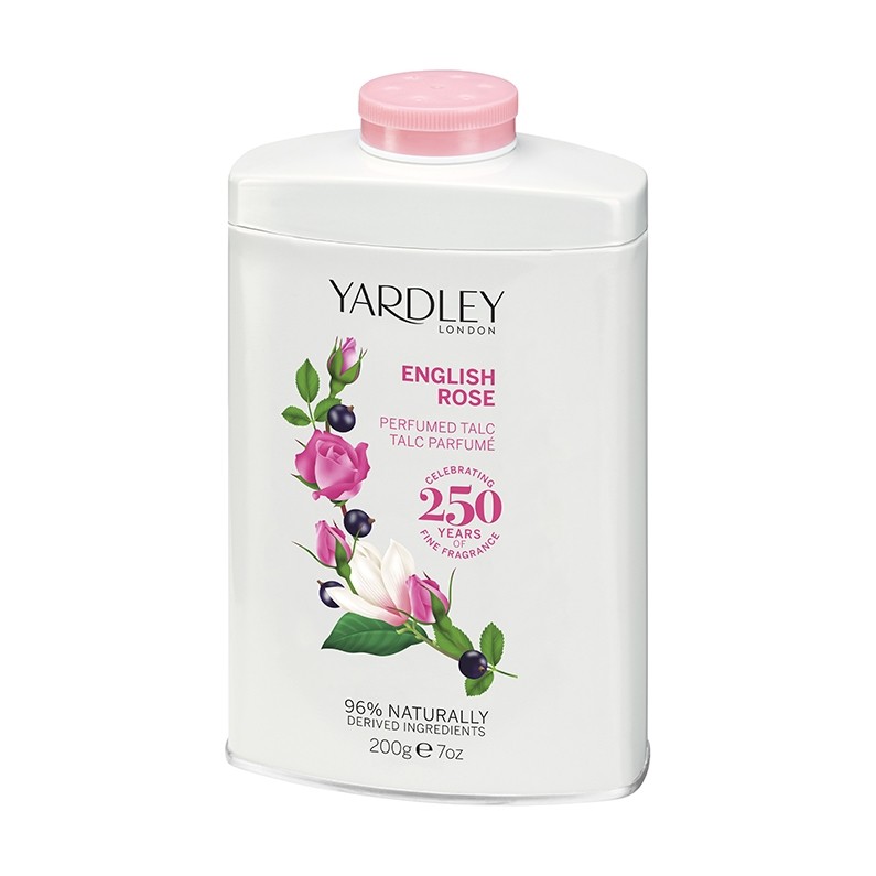 Yardley London Talkumpuder English Rose 200g