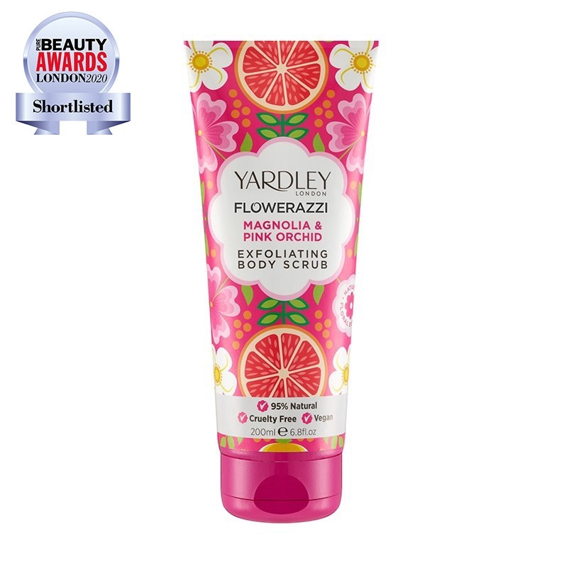 Yardley London Körperpeeling Magnolia & Pink Orchid 200ml