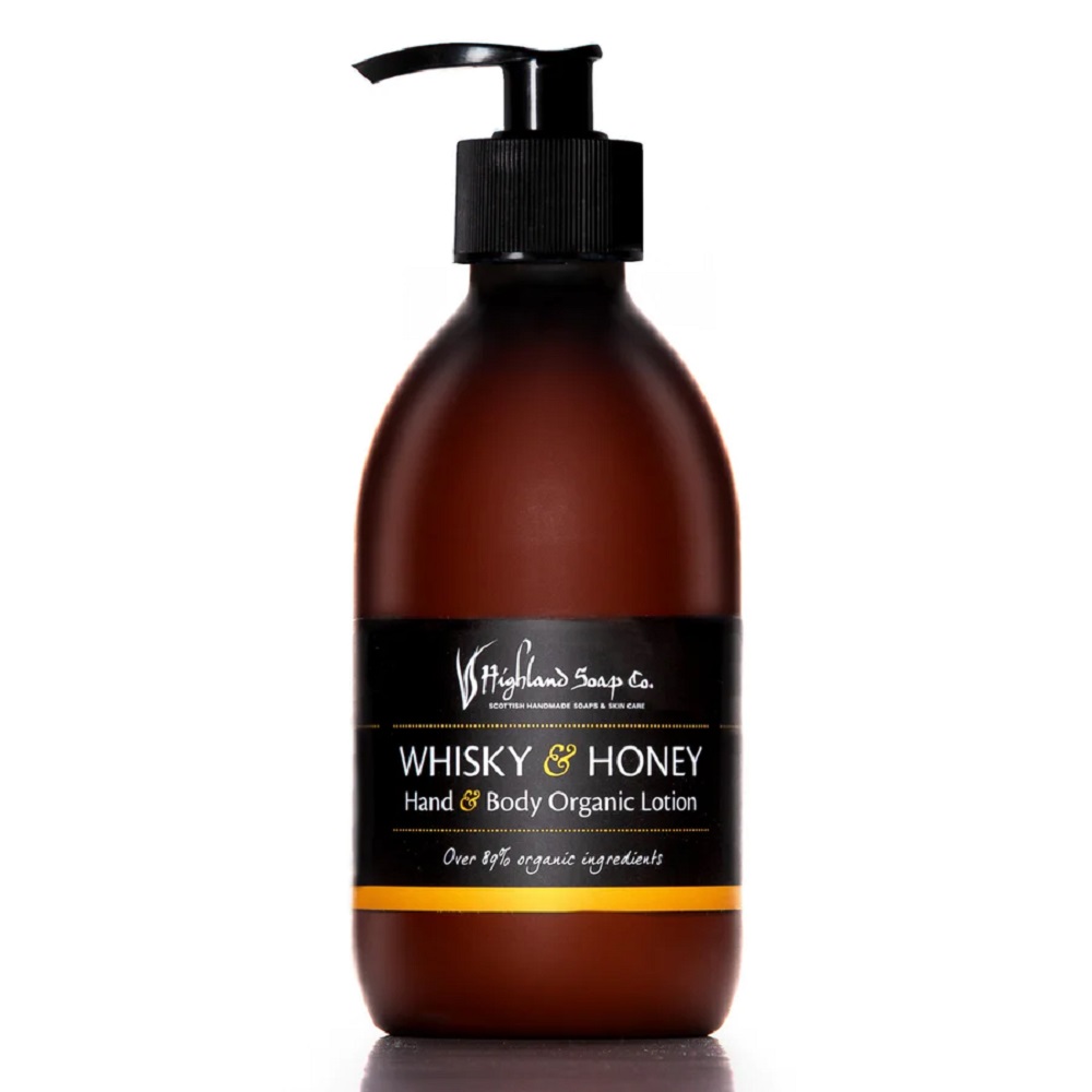 The Highland Soap Company Hand- & Körperlotion Whisky & Honey 300ml