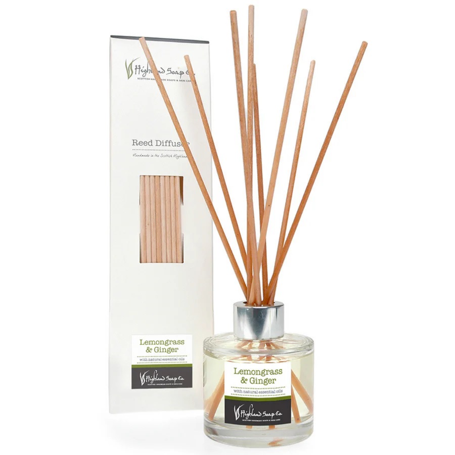 The Highland Soap Company Diffuser Lemongrass & Ginger