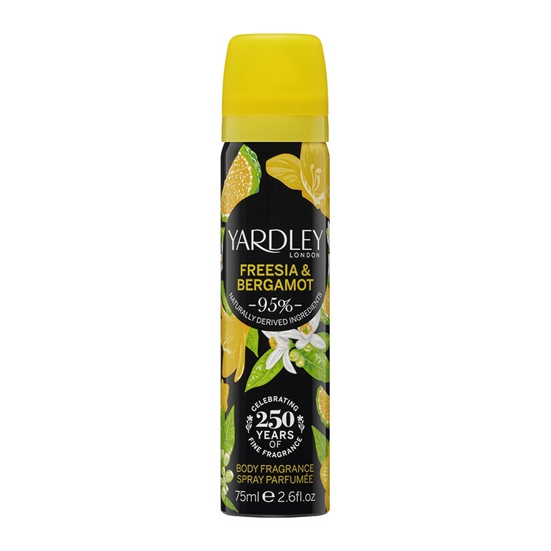 Yardley London Deospray Freesia & Bergamot 75ml