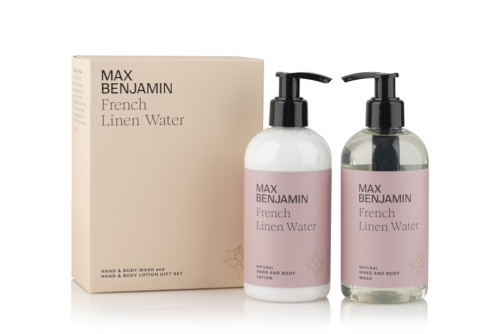 Max Benjamin Körperpflege Geschenkset French Linen Water