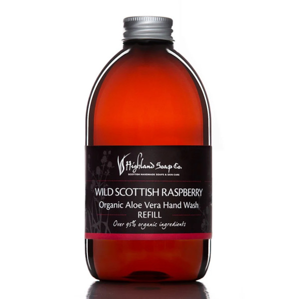 The Highland Soap Company Flüssigseife Wild Scottish Raspberry 1L