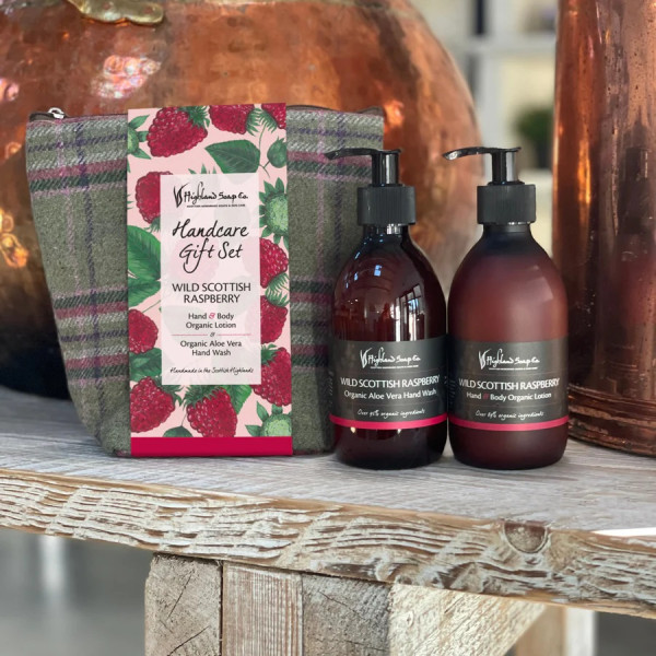 The Highland Soap Company Handpflege-Geschenkset Wild Scottish Raspberry