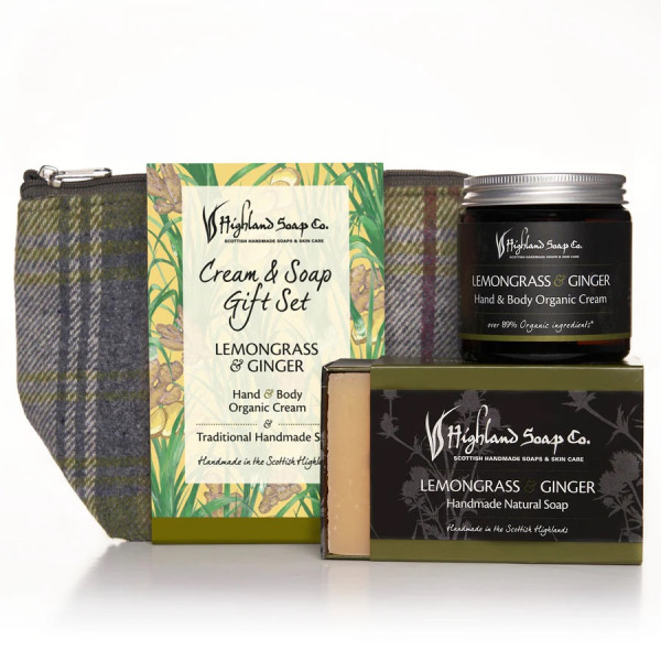 The Highland Soap Company Hautpflege-Geschenkset Lemongrass & Ginger